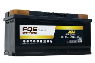FQS100AGM.0 - BATERÍA AGM L6 12V 105AH 950A EN + D
