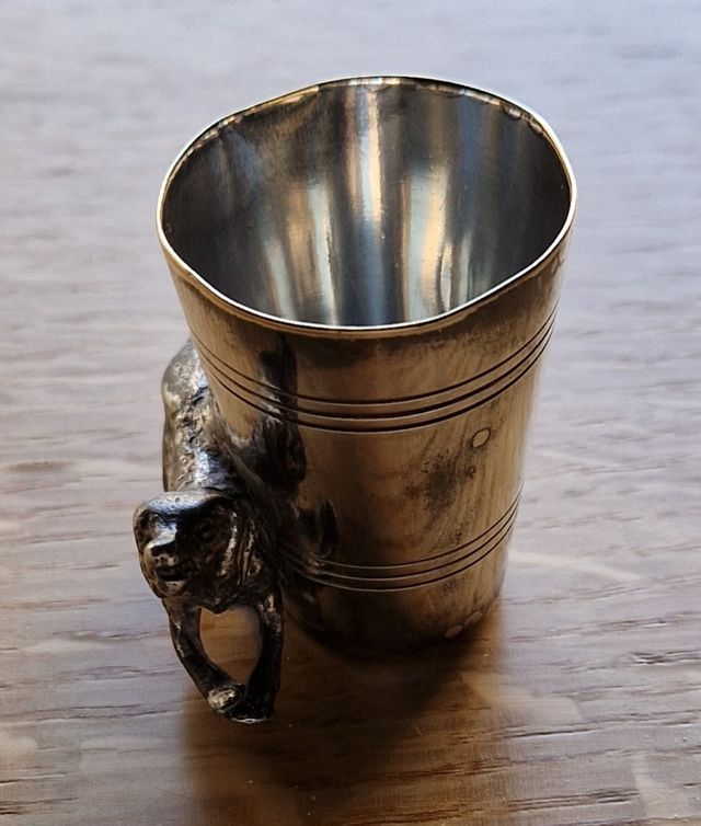 Palillero antiguo de Plata