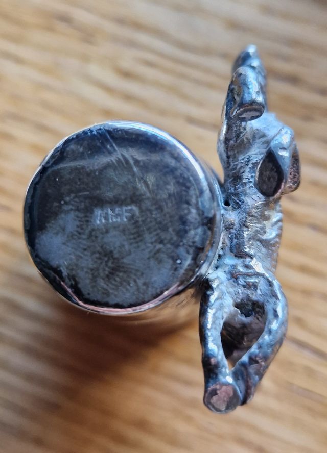 Palillero antiguo de Plata