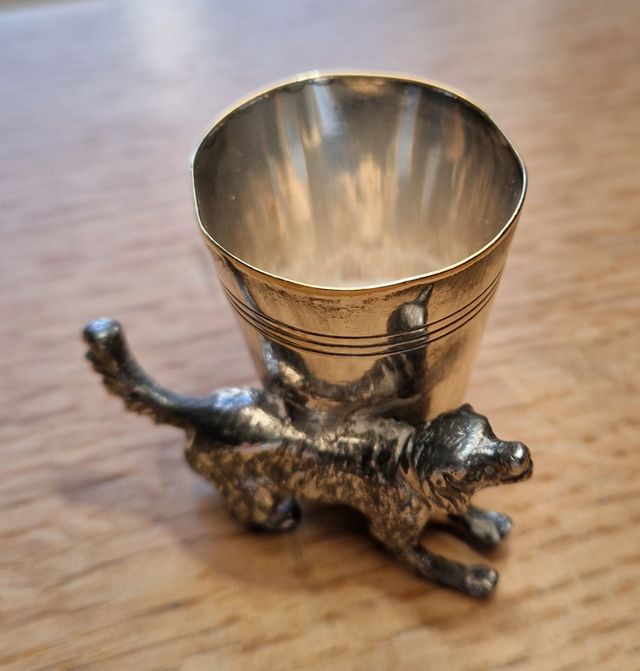 Palillero antiguo de Plata