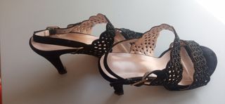 Sandalias fiesta piel 