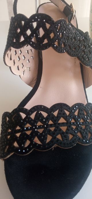 Sandalias fiesta piel 