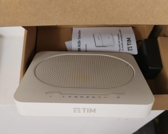 Modem router wifi adsl fibra tim