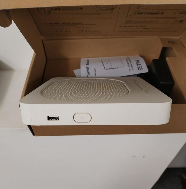 Modem router wifi adsl fibra tim