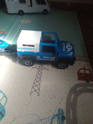 Coche con remolque barco pinipom action