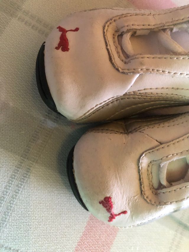 Zapatillas puma para niño numero 19