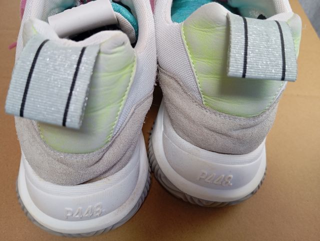 Zapatillas plataforma Blancas p448 38