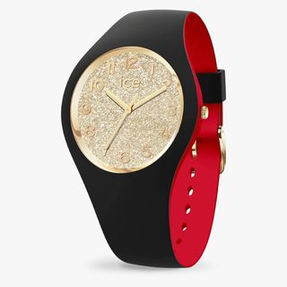 RELOJ ICE loulou Black Gold Glitter