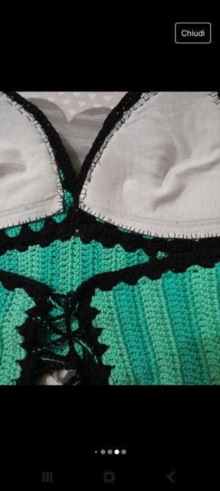 Top uncinetto vintage