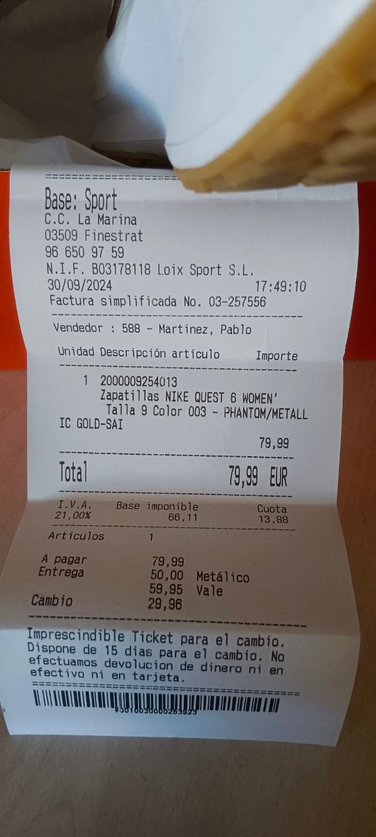 Zapatillas Nike Quest 6 nuevas