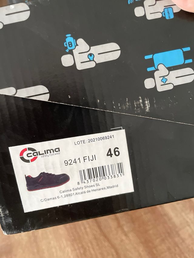 Calzado de seguridad hombre