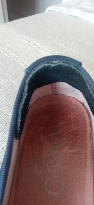Zapato salón tacón bajo