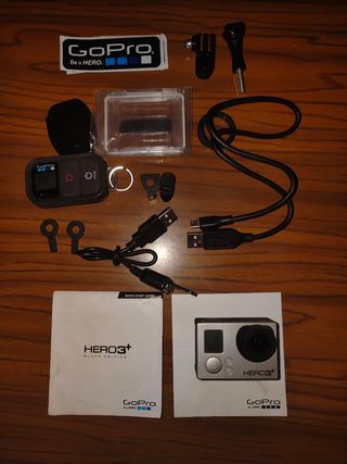 GoPro HERO3+ Black Edition + accesorios
