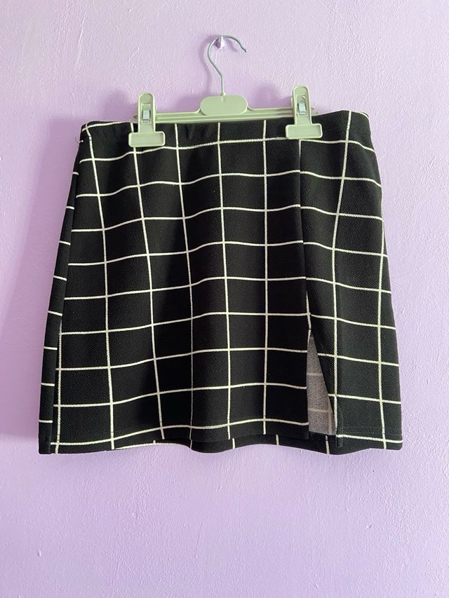 Falda de cuadros de Shein