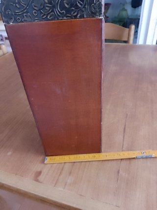 Scatola porta bottiglia 33x12x12cm