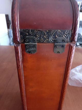 Scatola porta bottiglia 33x12x12cm