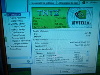 tarjeta de video AGP GAINWARD - TNT2 M64 32 mb