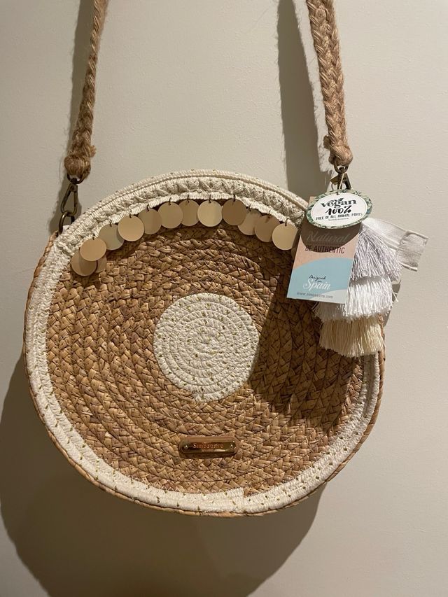 Bolso rafia simosastre