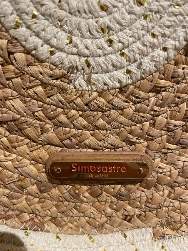 Bolso rafia simosastre
