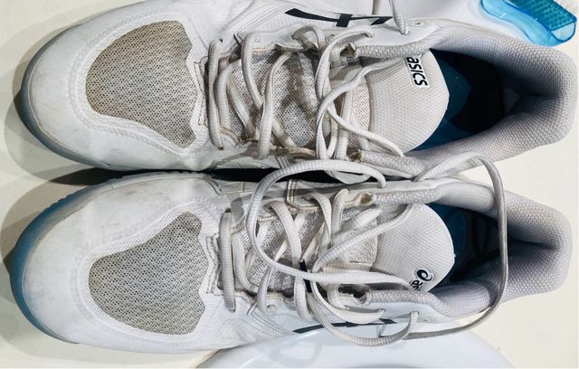 Asics Padel tenis blancas eur 45  usa 11