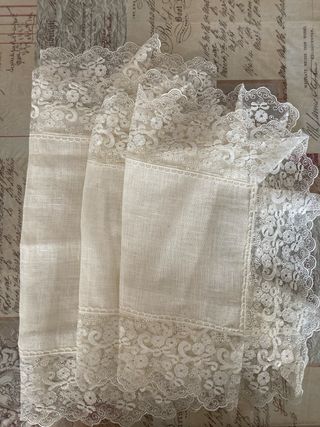 Set di tende e centrini .sartoriale