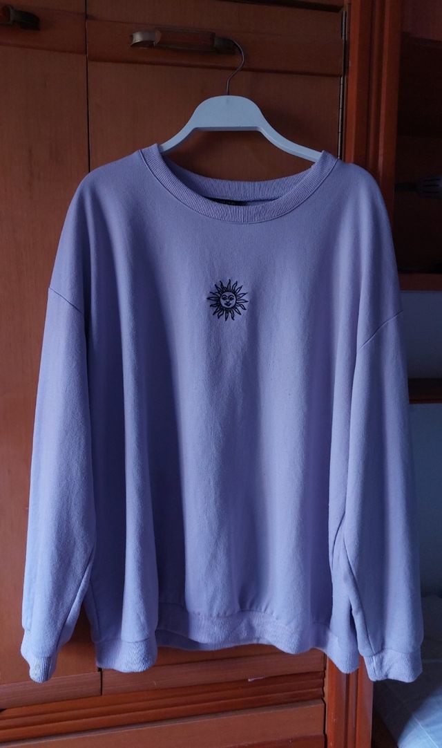 Sudadera lila