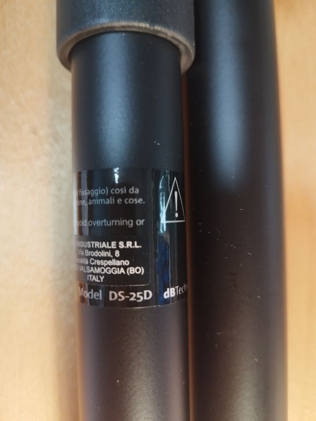 Barra distancia altavoz db technologies DS-25D