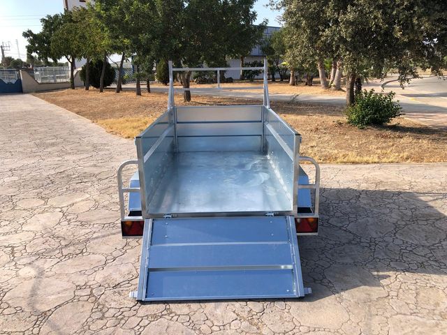 Remolque Galvanizado Caja Abierta