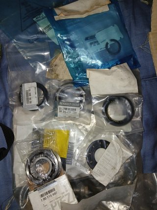 Material cajas de cambio jb jc renault