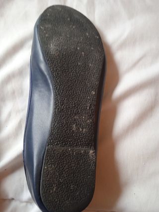 Manoletinas  Azul Marino Primark