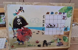 Juego de mesa Hundir la flota. Barcos. Janod