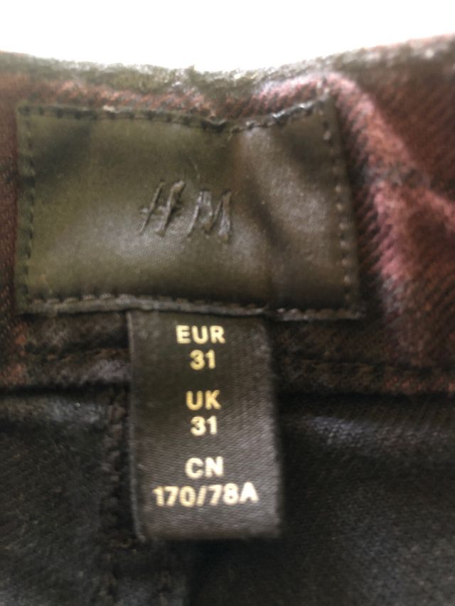 Pantalones de chico de marca H, M Bershka Demin