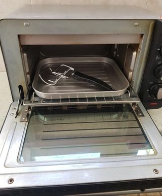 mini horno.