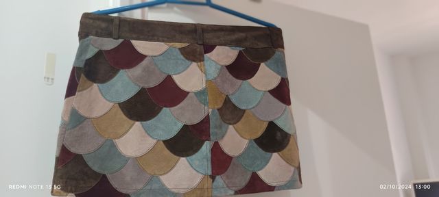 Minifalda Lois de ante