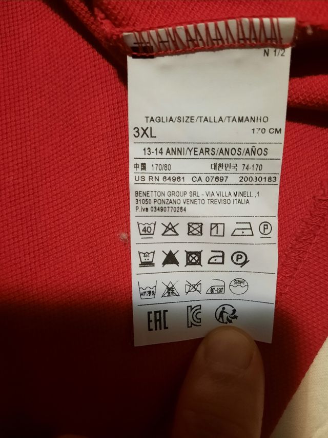 Polo ragazzo Benetton