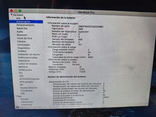 MacBook pro 15" 2012