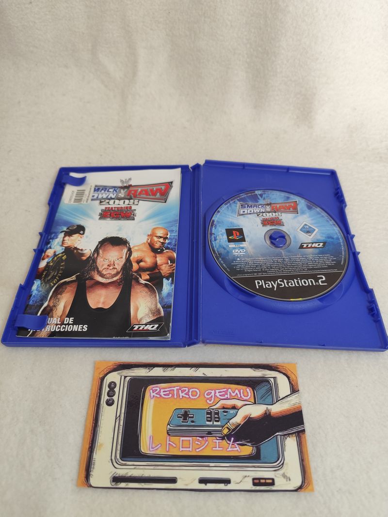 Imagen de *COMPLETO* Smack Dawn Vs Raw 2008 ps2