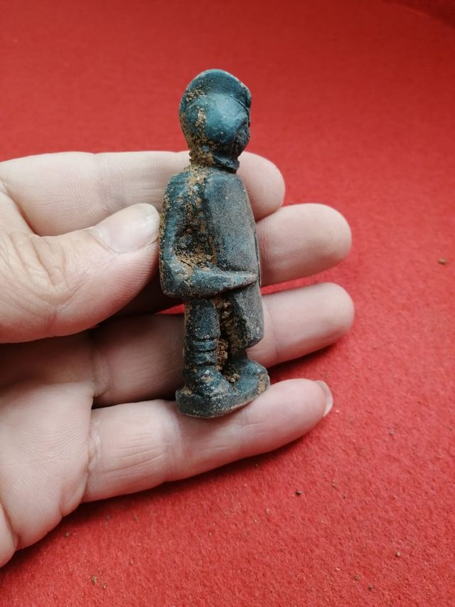 Exvoto de gladiador muy buena patina bronce