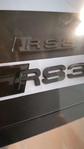 Audi rs logotipo varios s-line emblema tuning 