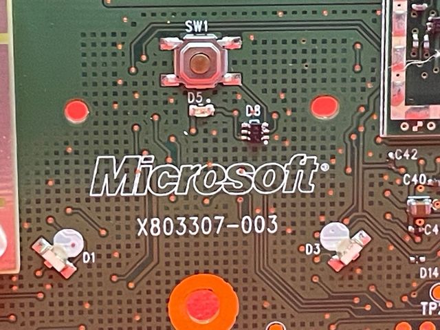 Tasto di accensione del sistema Xbox 360