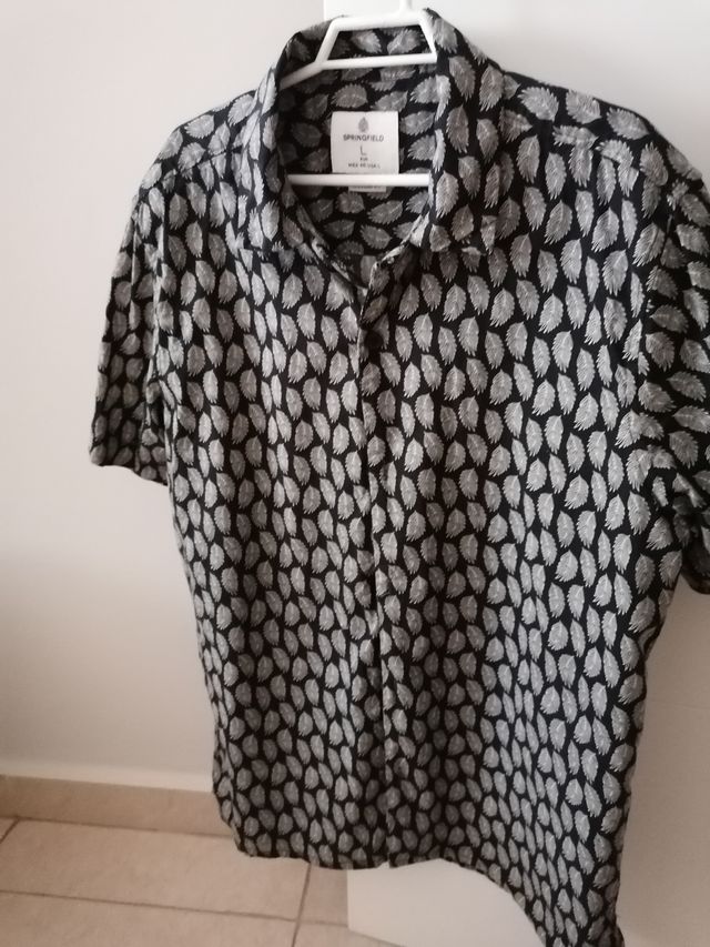 Camisa m/corta hombre