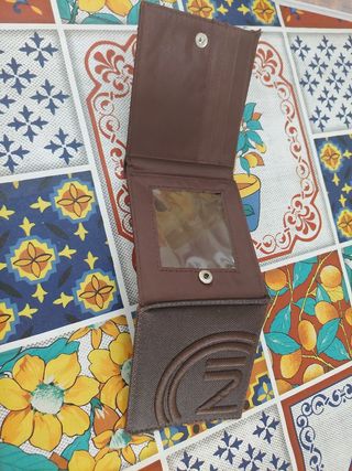 Cartera monedero Inside marrón