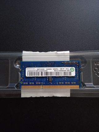 Módulo RAM portátil 4Gb DDR3