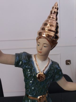 Años 80. Nueva. Figura Porcelana CERAGAN. Años 80