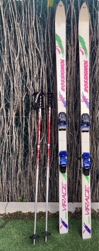 ROSSIGNOL VIRAGE  fijaciones Marker vintage