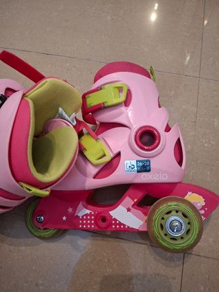 Patines niña talla 26/28 oxelo