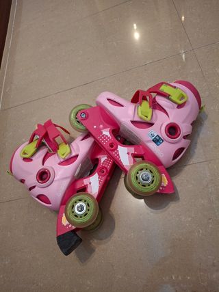 Patines niña talla 26/28 oxelo