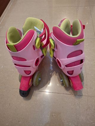 Patines niña talla 26/28 oxelo