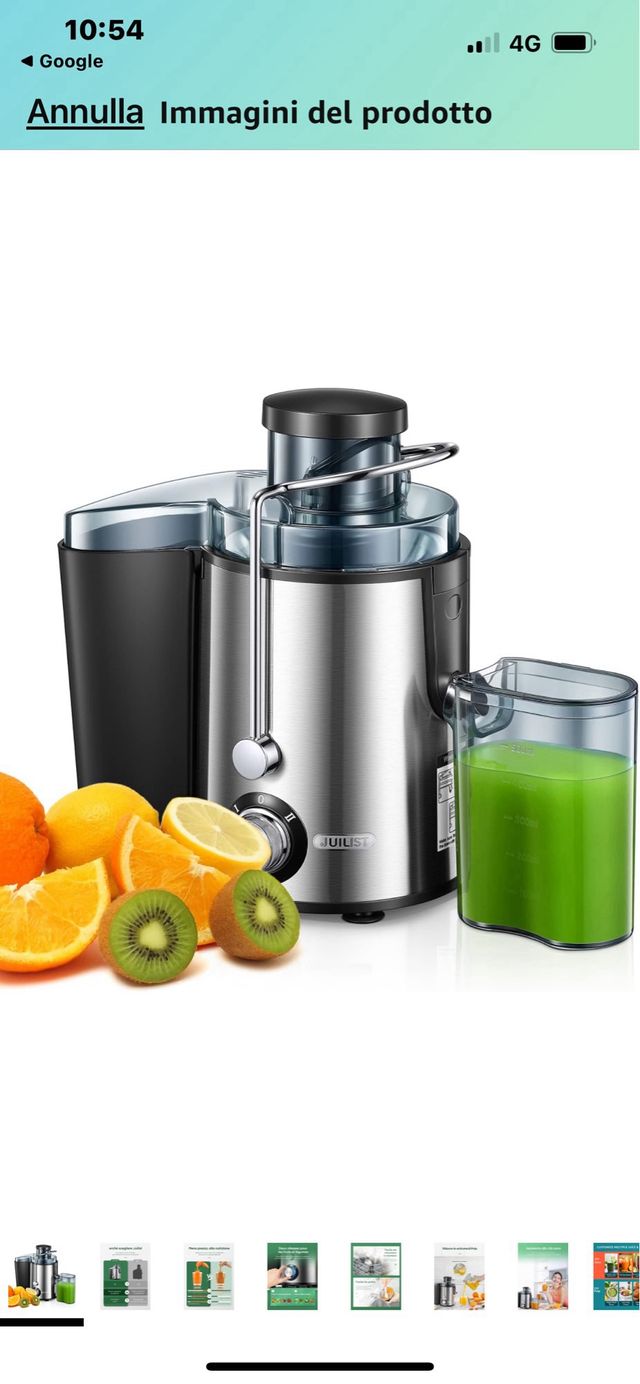 centrifuga estrattore di succo