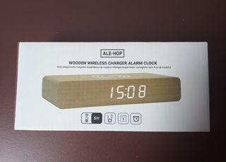 Reloj alarma despertador cargador